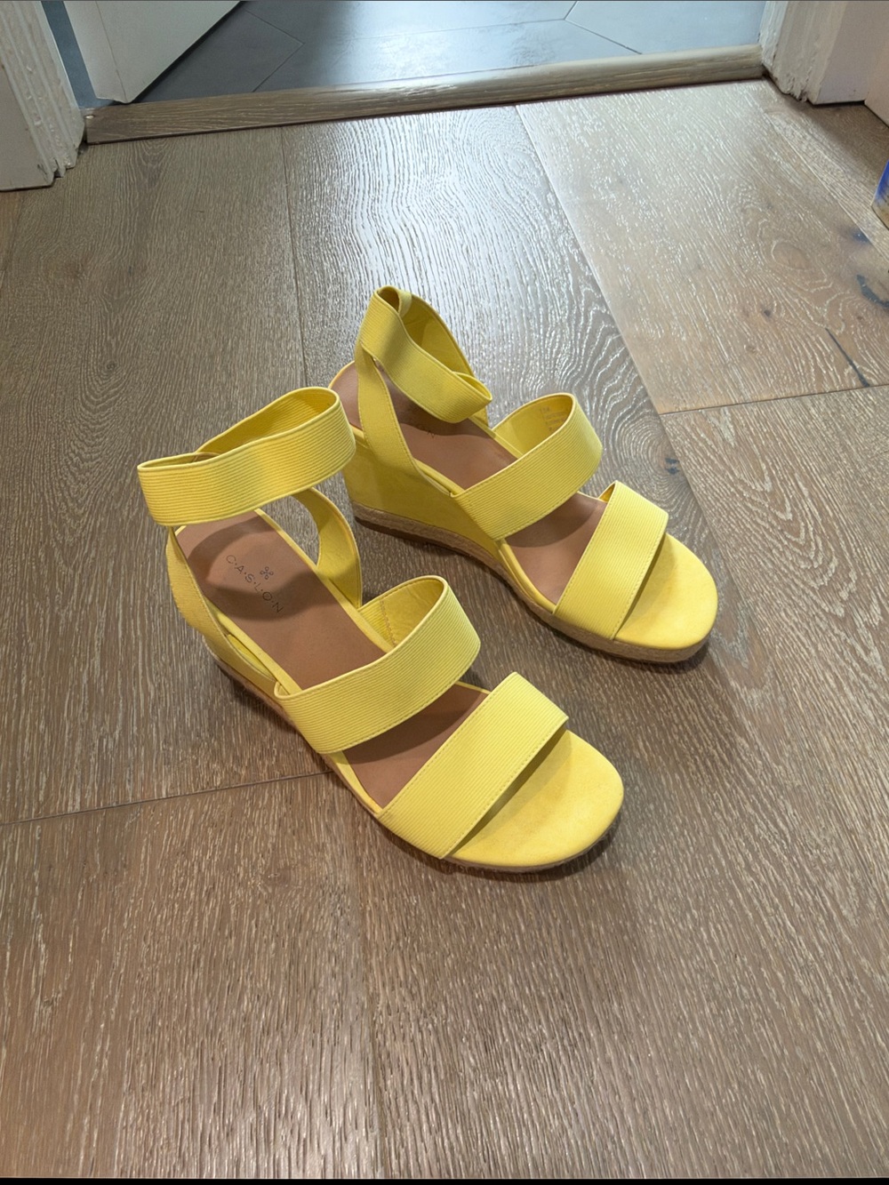 Caslon yellow wedges Nordstrom